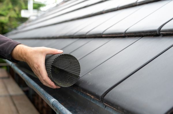 Gutter Mesh Installation in Mishawaka